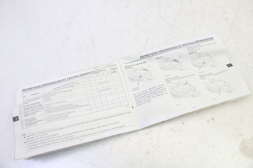 photo de MANUALE D'USO YAMAHA YP MAJESTY 125 (2007 - 2010)