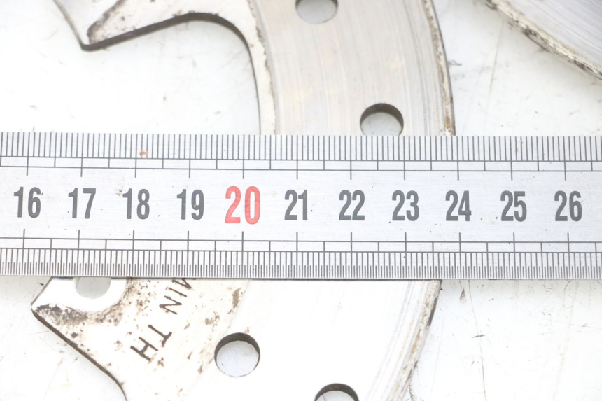 photo de COPPIA DISCO FRENO ANTERIORE PIAGGIO MP3 RL 250 (2007 - 2010) - Altra angolazione