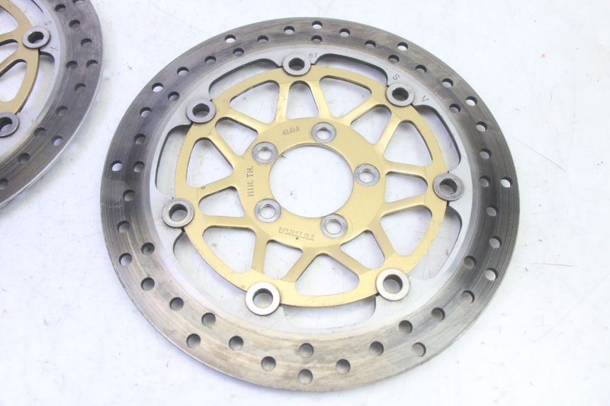 photo de COPPIA DISCO FRENO ANTERIORE KAWASAKI ZR 7 750 (1999 - 2001) - Zoom sullo stato d'uso