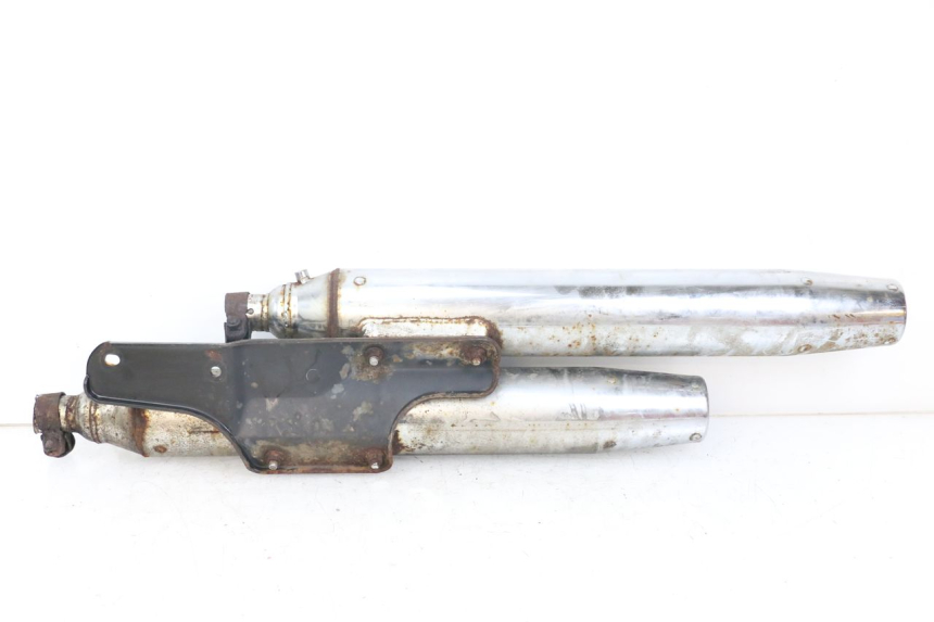 photo de Scarico HYOSUNG GV AQUILA 125 (2000 - 2004) - Stato della superficie e materiale