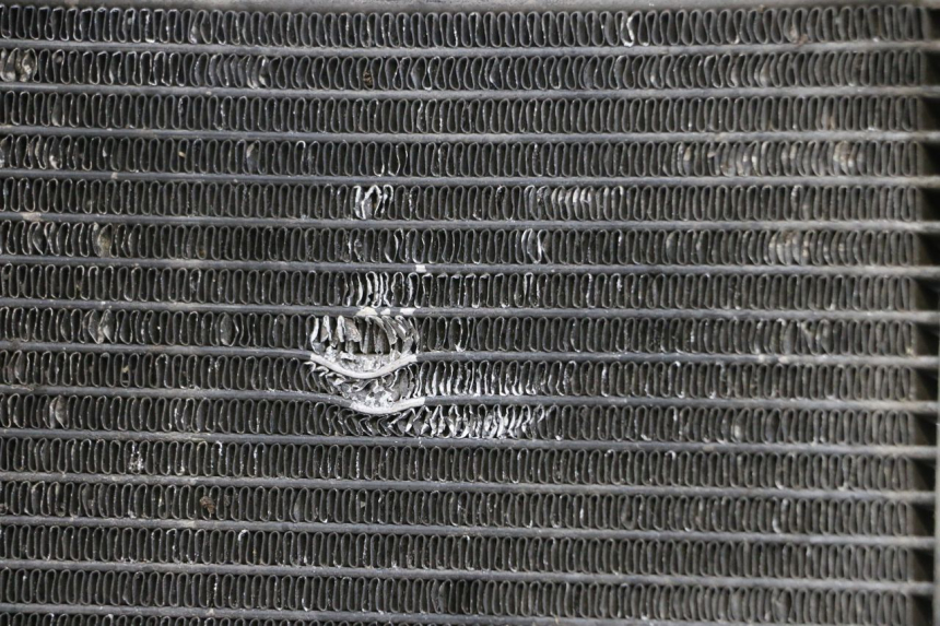 photo de RADIATORE YAMAHA FJR ABS 1300 (2006 - 2012) - Stato della superficie e materiale