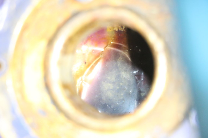 photo de SERBATOIO CARBURANTE  KAWASAKI GPX R WARBIRD 600 (1988 - 1993) - Ispezione visiva dettagliata