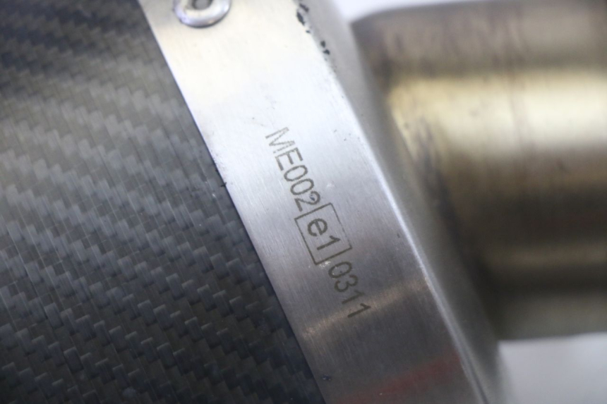 photo de SILENZIATORE KAWASAKI ZR 7 750 (1999 - 2001) - Stato della superficie e materiale